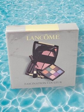 NIB LANCOME Fascination Couleur Travel Palette Blush Mascara Eyeshadow Sealed